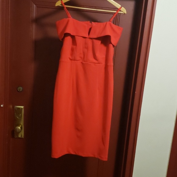 Ashro Dresses & Skirts - ASHRO Red Spaghetti Strap Dress Size 8